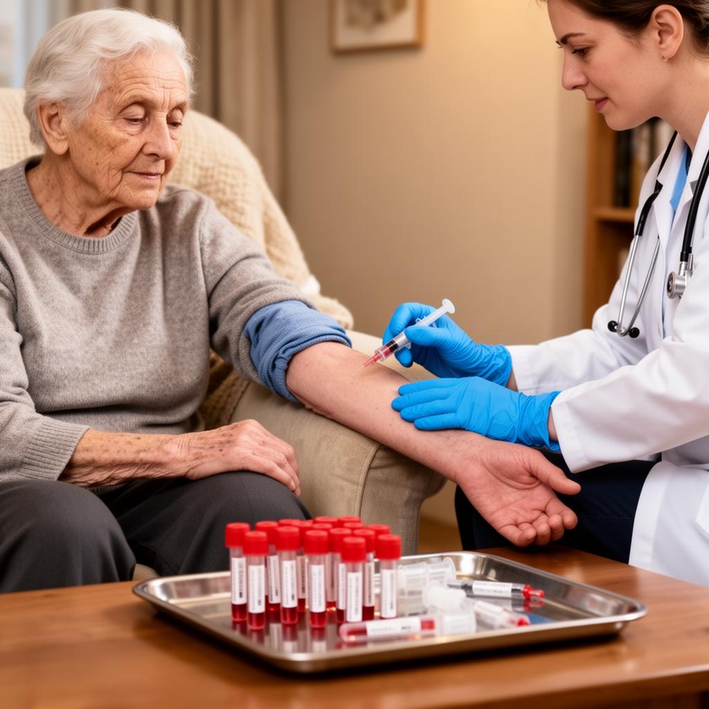 Blood Draw with Reports to Physicians